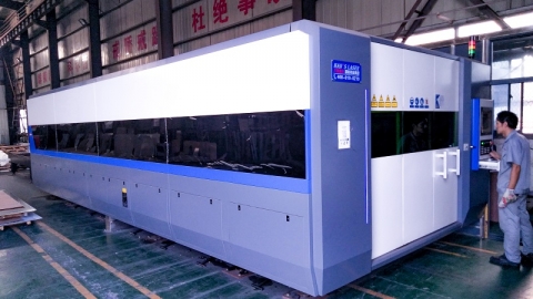 熱烈祝賀大族G6020F光纖激光切割機安裝并正式投產(chǎn)使用